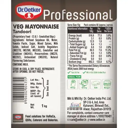 FunFoods Professional Tandoori Mayonnaise